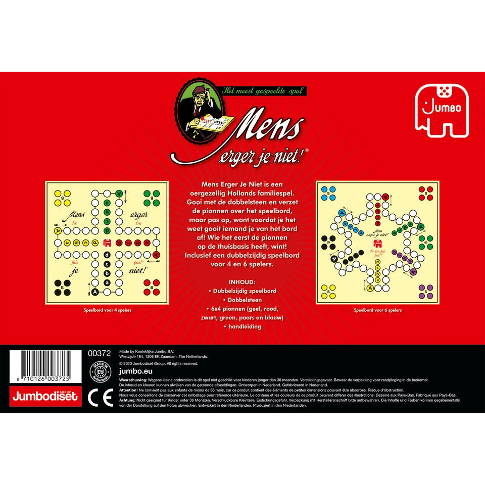 Jumbo Mens Erger Je Niet! - Afbeelding 5