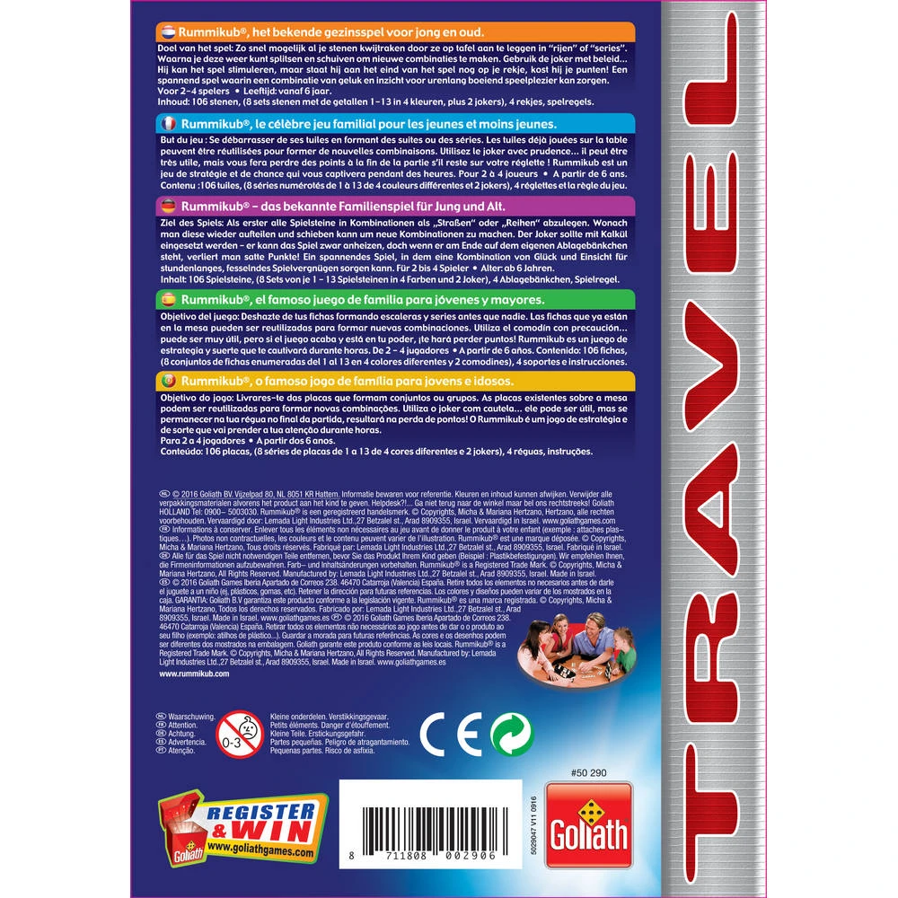 Goliath Rummikub Reiseditie - Afbeelding 4