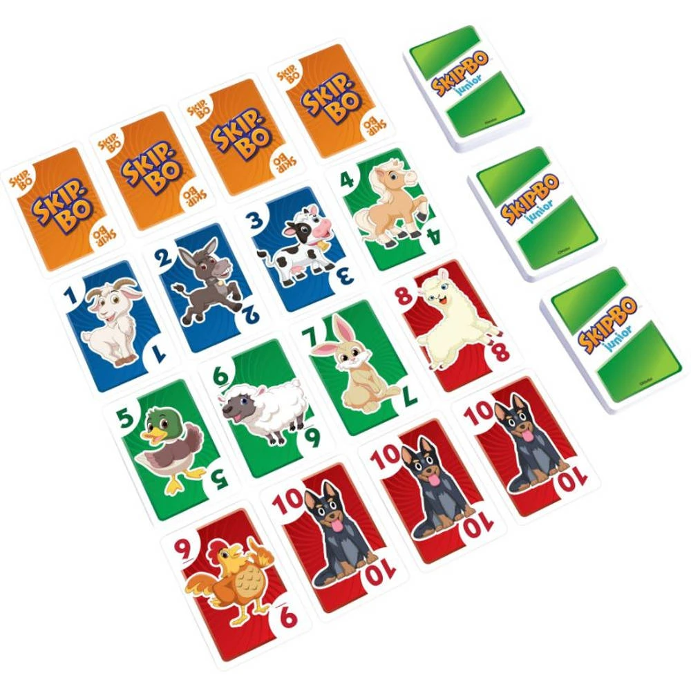 Mattel Games Skip-Bo Junior - Afbeelding 4