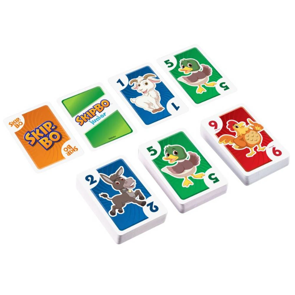 Mattel Games Skip-Bo Junior - Afbeelding 6