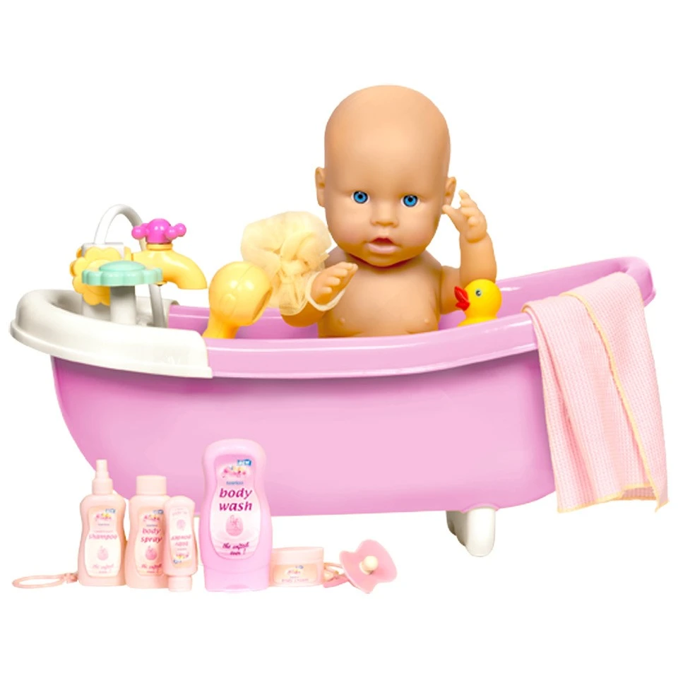 No Brand Poppenbad Met Pop