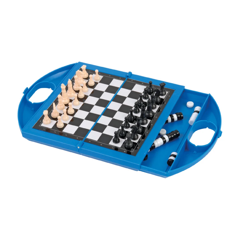 Jumbo Schaken & Dammen Reisspel - Afbeelding 3