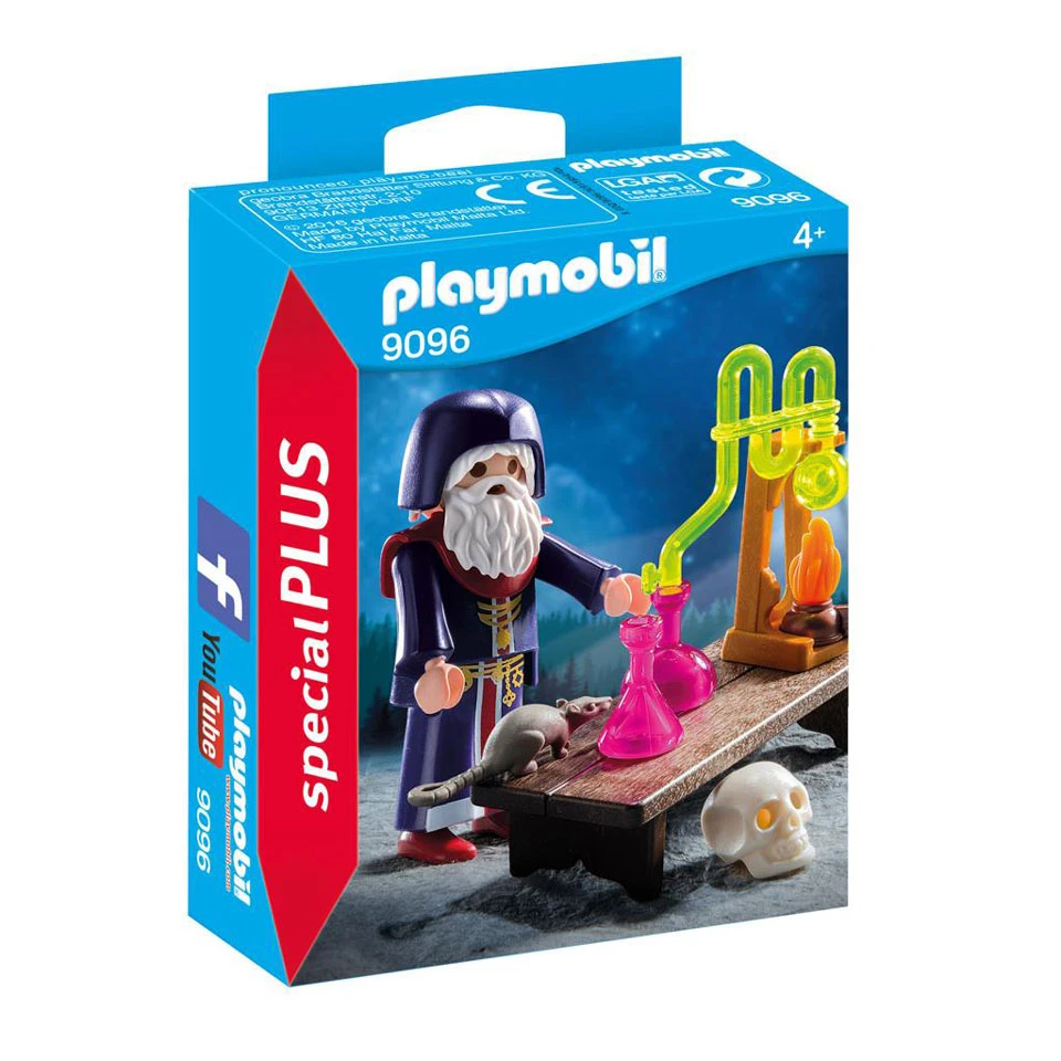 PLAYMOBIL SpecialPLUS Tovenaar Met Laboratorium 9096 - Afbeelding 2