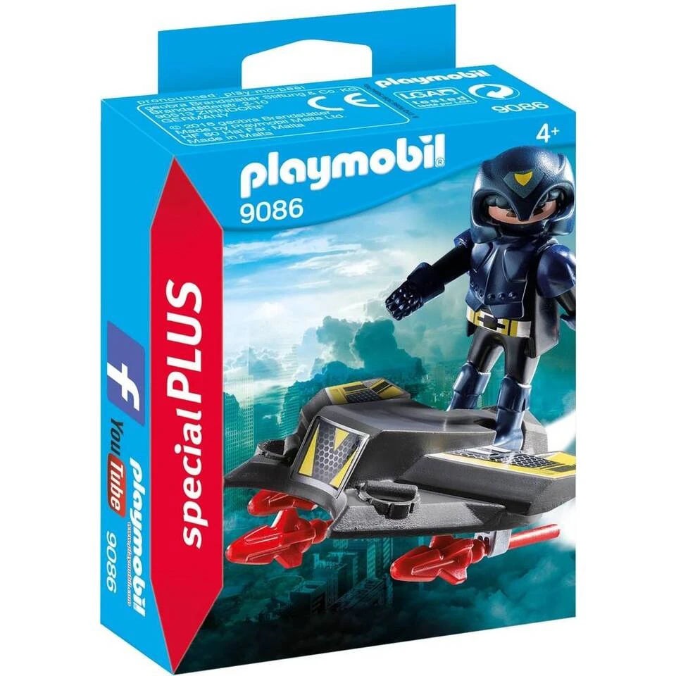 PLAYMOBIL SpecialPLUS Ruimteridder Met Jet 9086