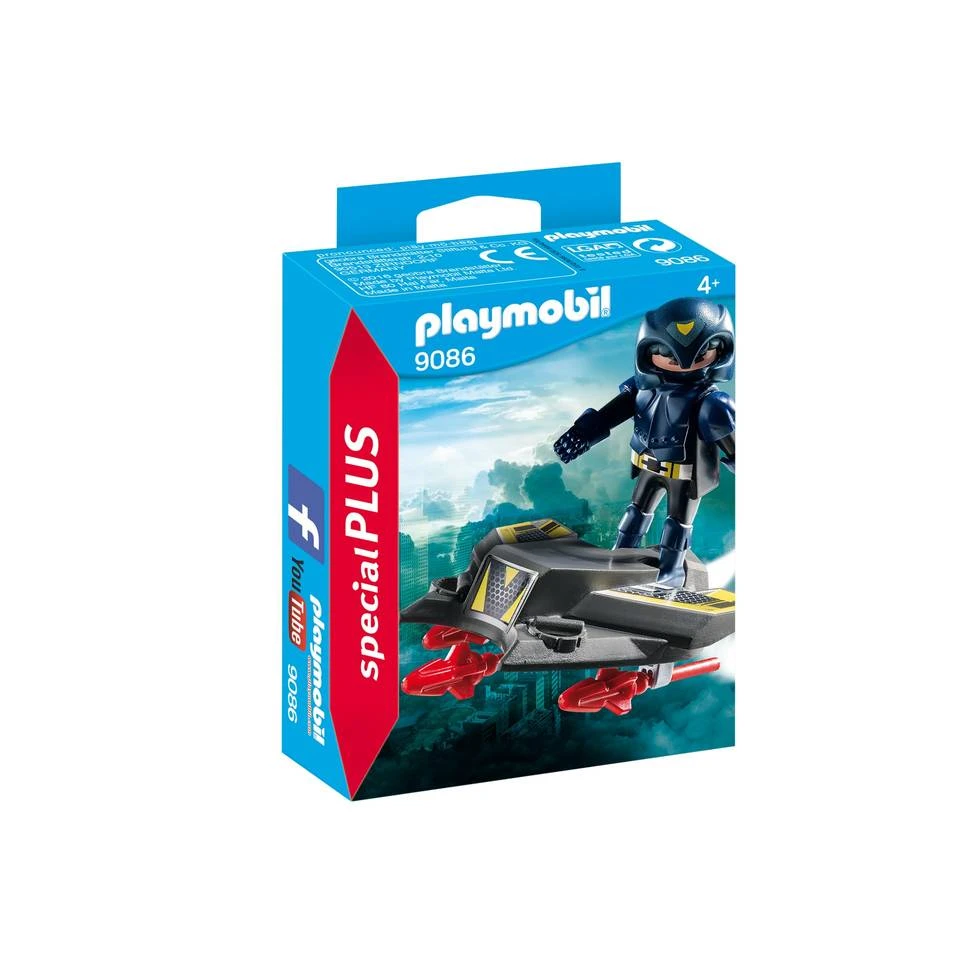 PLAYMOBIL SpecialPLUS Ruimteridder Met Jet 9086 - Afbeelding 4