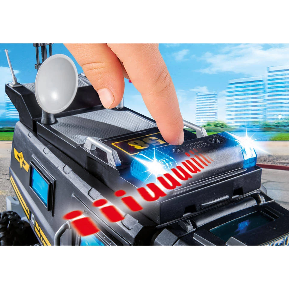 PLAYMOBIL City Action SIE-truck Met Licht En Geluid 9360 - Afbeelding 5