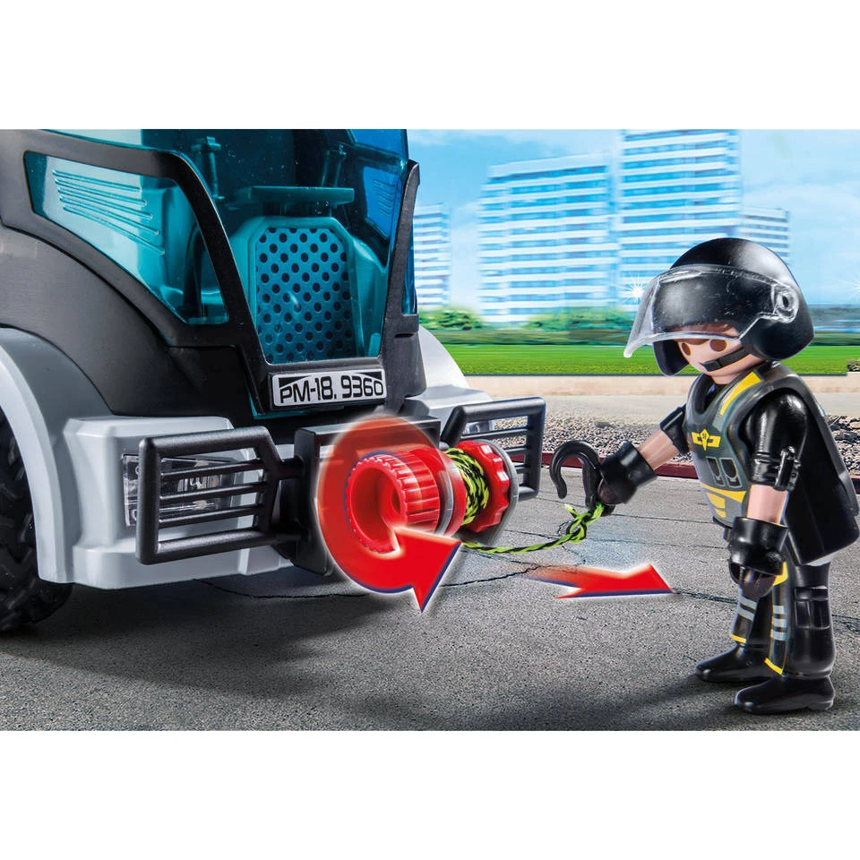 PLAYMOBIL City Action SIE-truck Met Licht En Geluid 9360 - Afbeelding 6