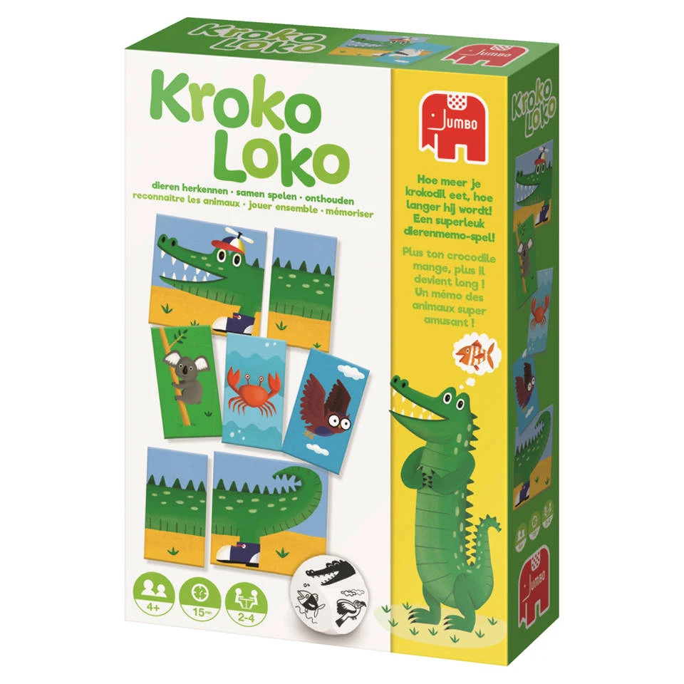 Jumbo Kroko Loko Memoryspel - Afbeelding 5