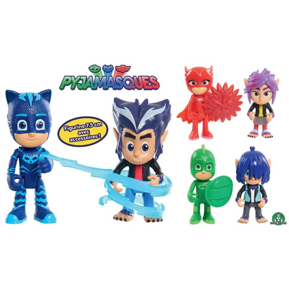 No Brand PJ Masks Beweegbare Speelfiguren Catboy & Howler - 7,5 Cm - Afbeelding 2