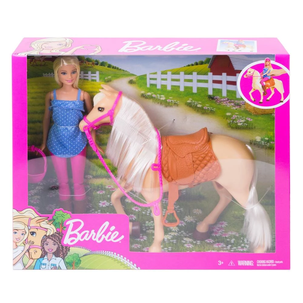 Barbie Speelset Met Paard - Afbeelding 4
