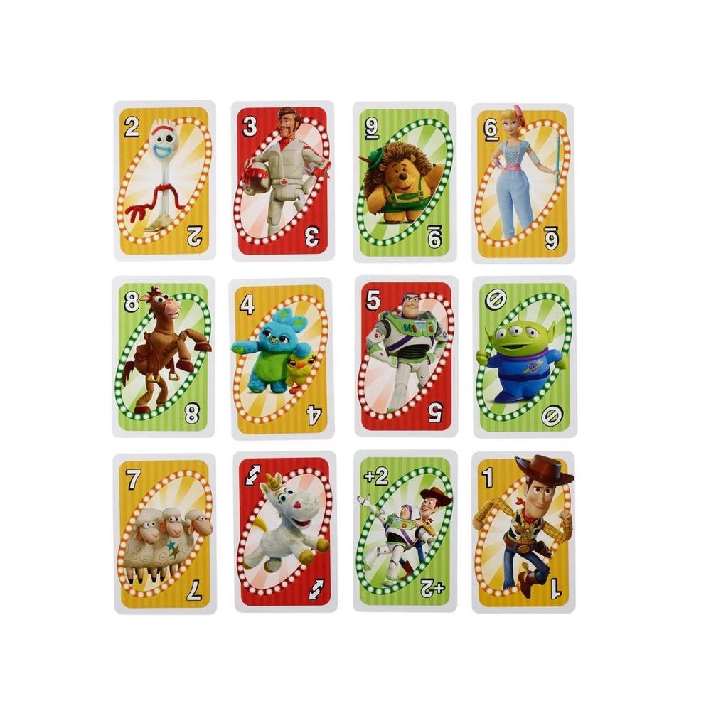 Mattel Games Disney Toy Story 4 UNO Kaartspel - Afbeelding 3