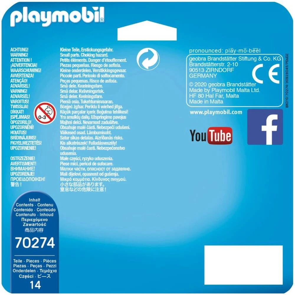 PLAYMOBIL Koppel Vakantiegangers 70274 - Afbeelding 3