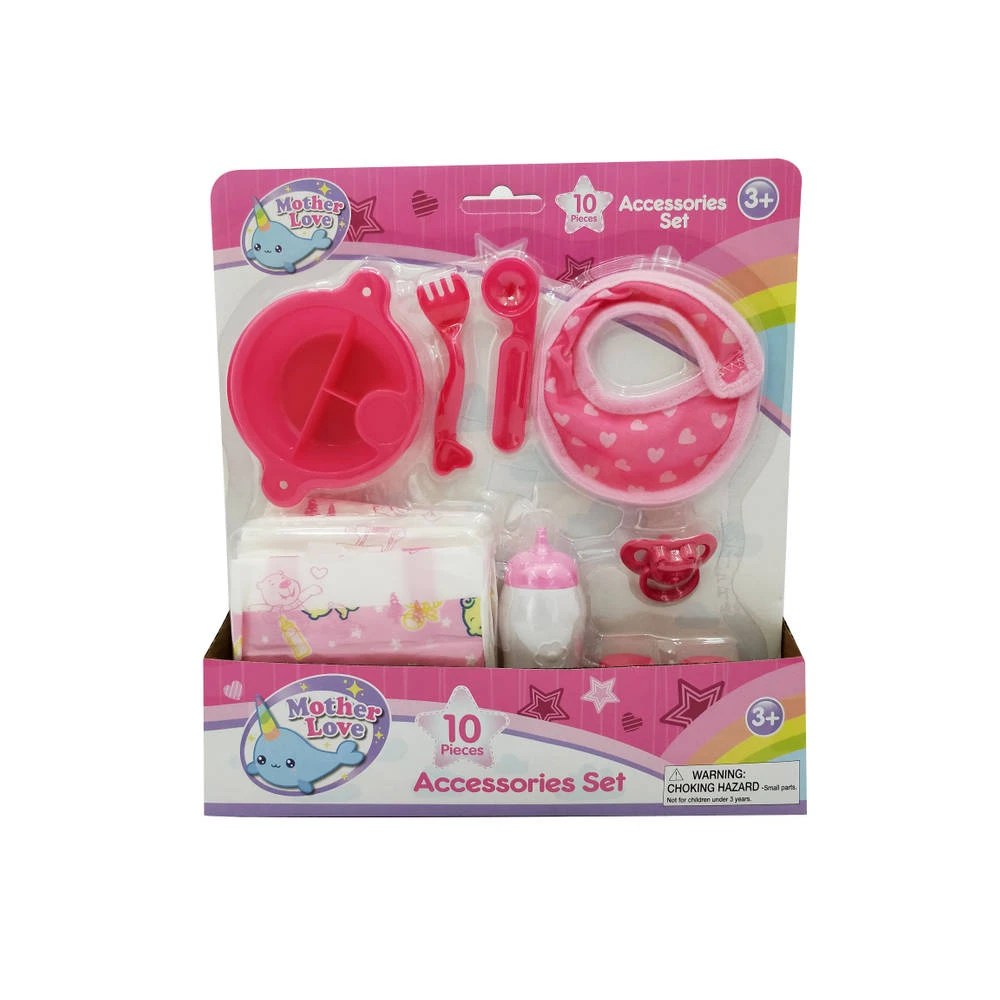 No Brand Poppenaccessoires Set 10-delig - Afbeelding 2