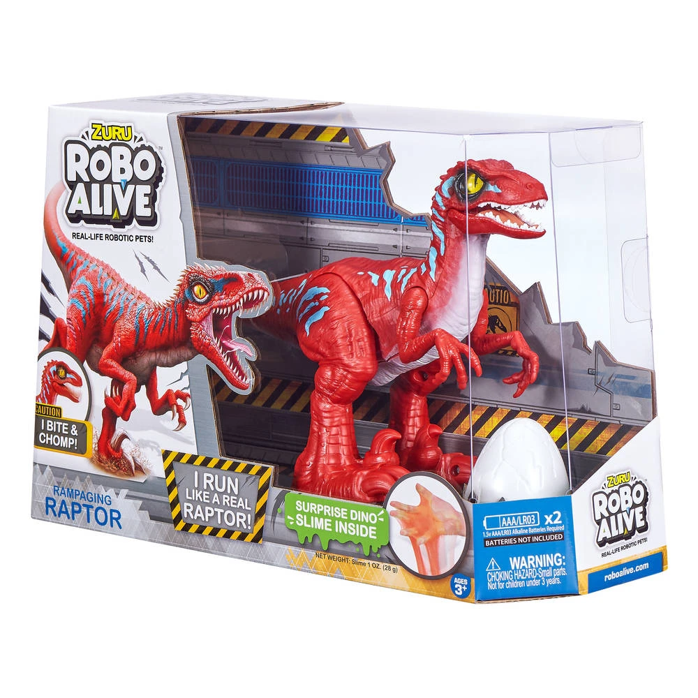 No Brand Robo Alive Dino Raptor - Afbeelding 3