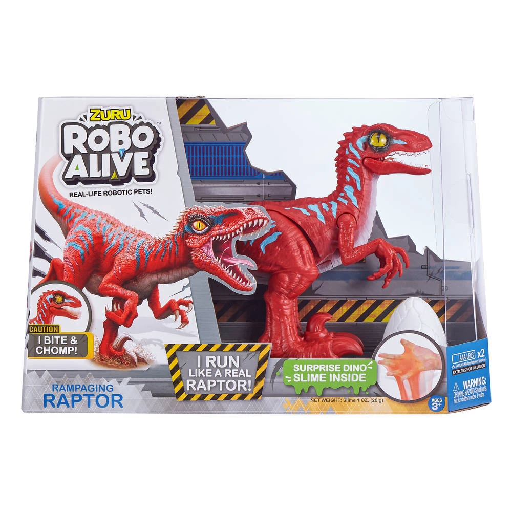 No Brand Robo Alive Dino Raptor - Afbeelding 2
