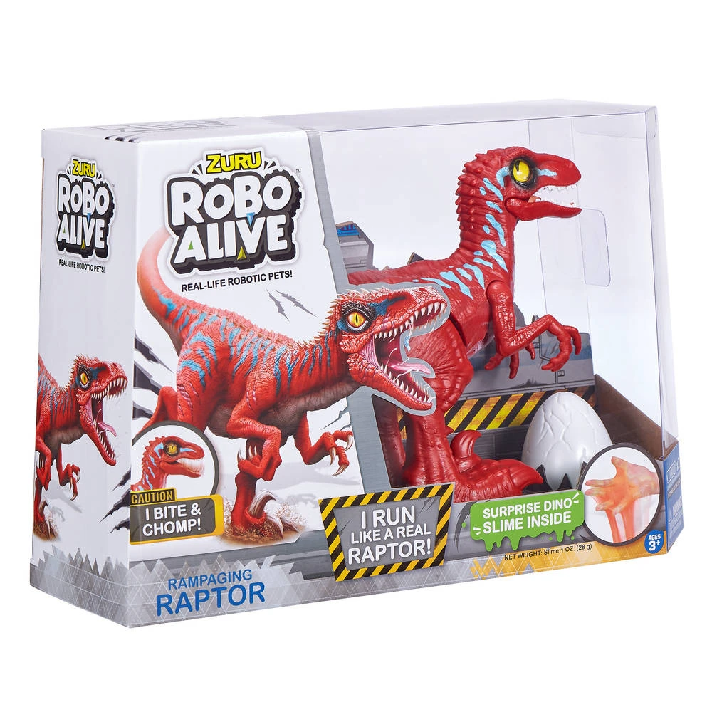 No Brand Robo Alive Dino Raptor - Afbeelding 4