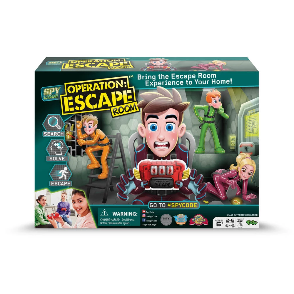 No Brand Spy Code Operation: Escape Room