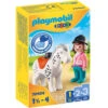 PLAYMOBIL 1.2.3 Ruiter Met Paard 70404