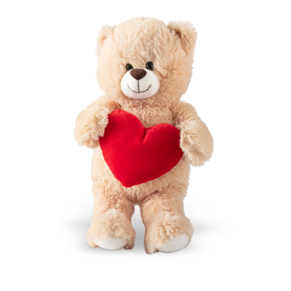 No Brand Beer Met Hart Knuffel - 30 Cm - Afbeelding 3