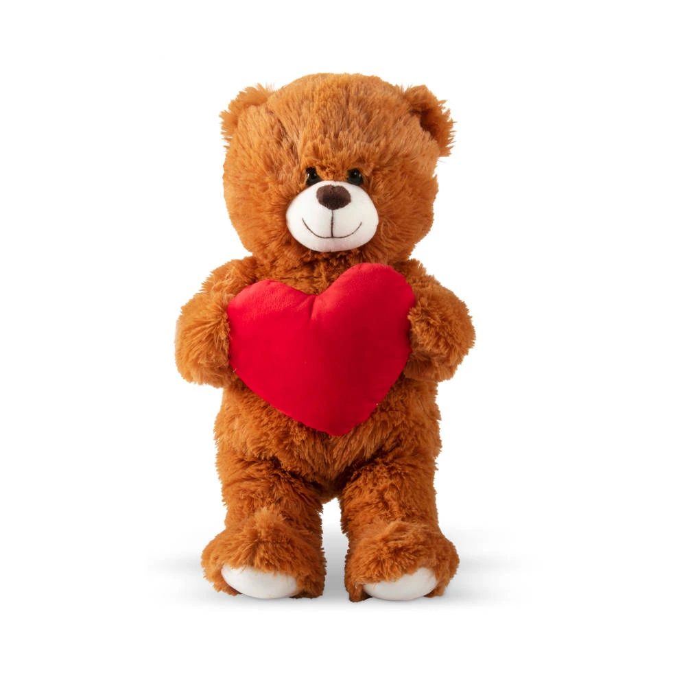 No Brand Beer Met Hart Knuffel - 30 Cm - Afbeelding 2