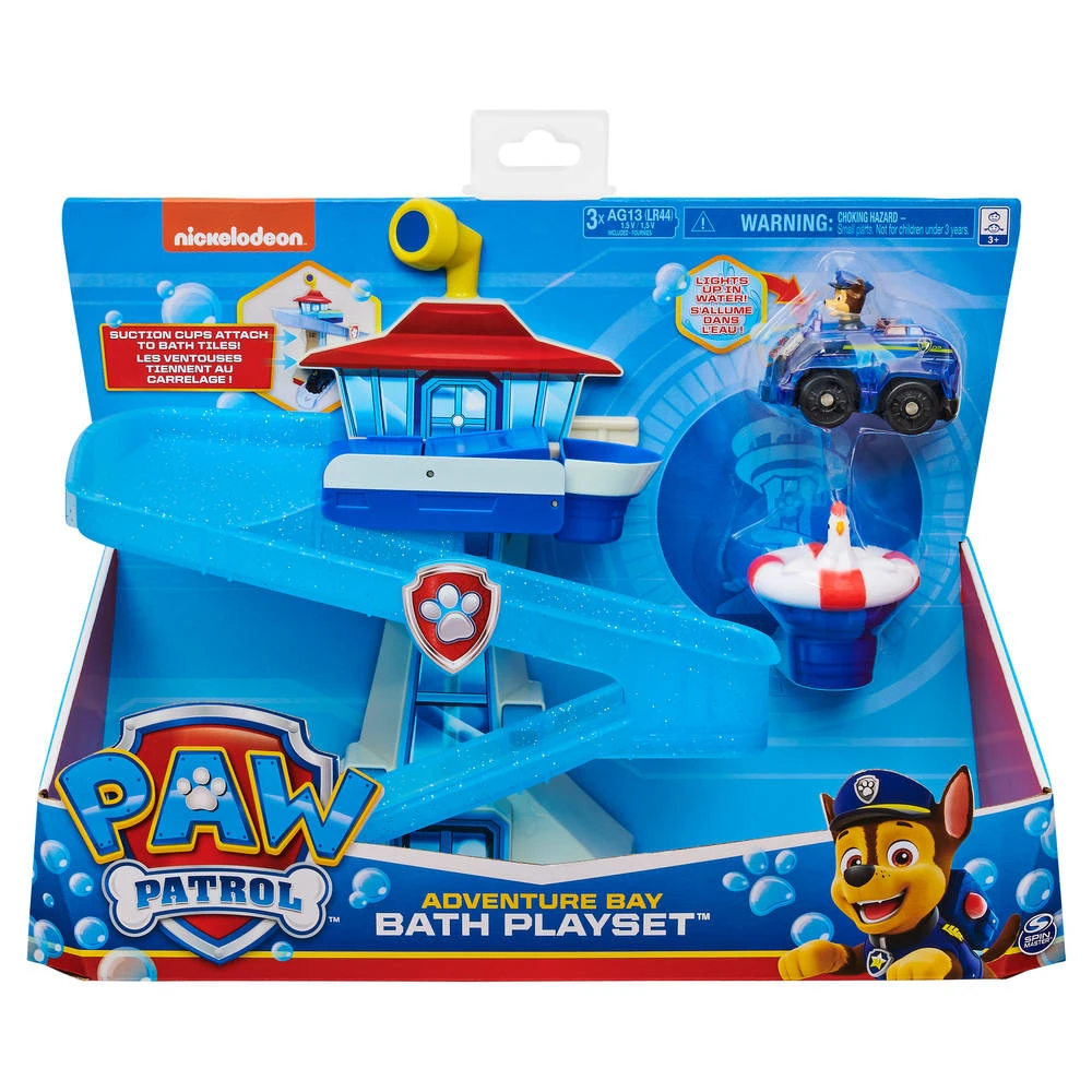 SPIN MASTER PAW Patrol Adventure Bay Badspeelset Chase - Afbeelding 2