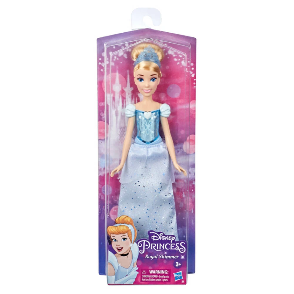 Hasbro Disney Princess Royal Shimmer Pop Assepoester Met Glitterjurk - Afbeelding 3