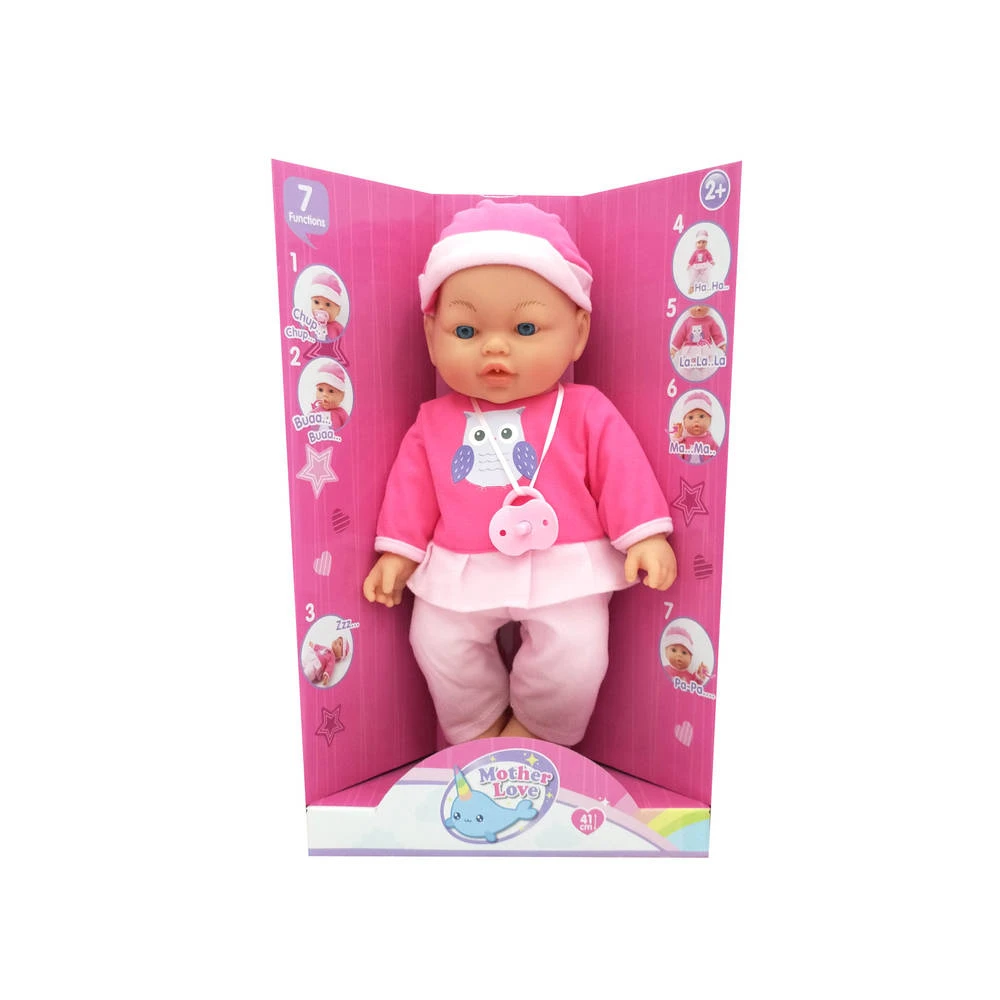 No Brand Mother Love Babypop Met Functies - 41 Cm - Afbeelding 2