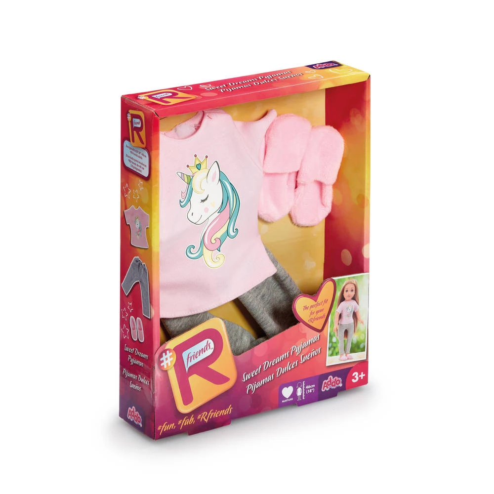 Poppenkleding Sweet Dreams Pyjama - Afbeelding 2