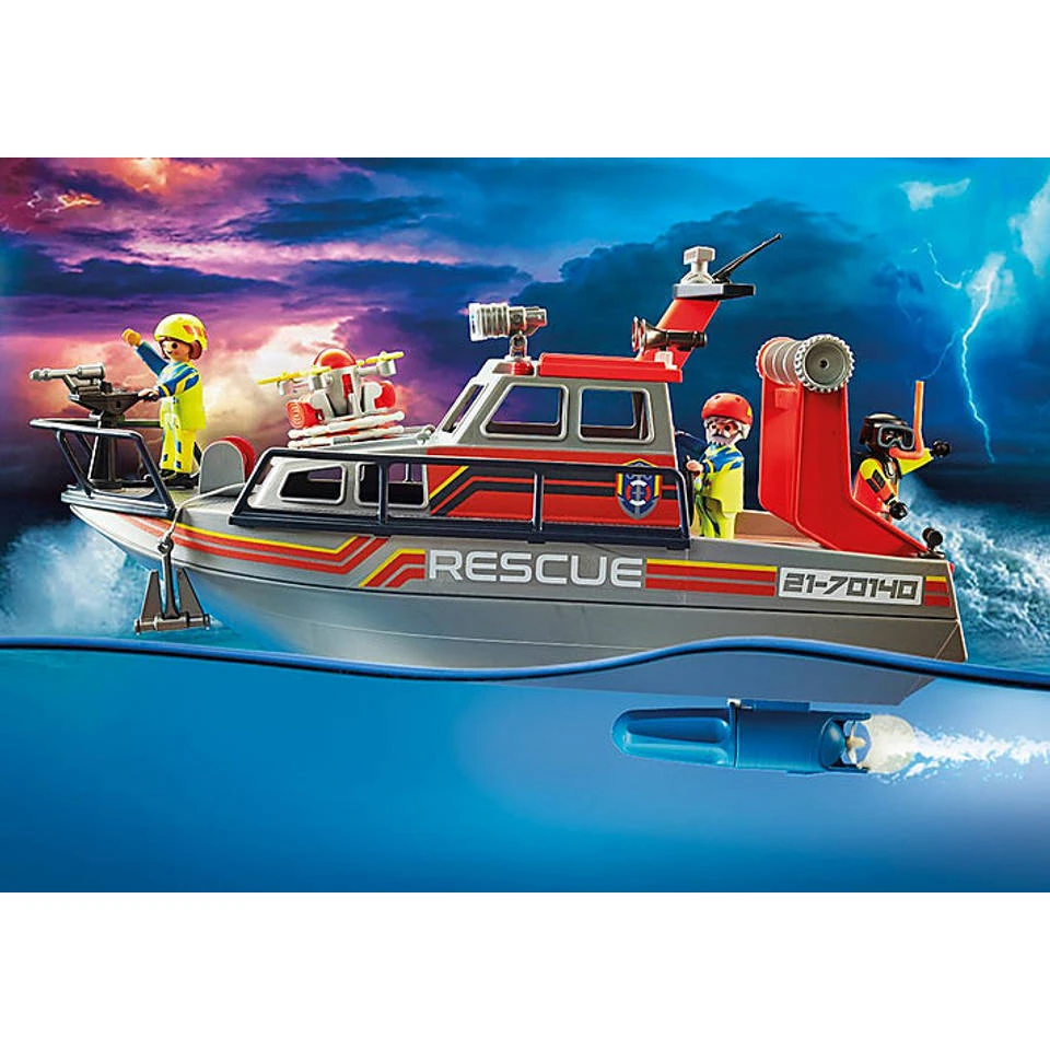 PLAYMOBIL City Action Brandbestrijdingsmissie Met Reddingscruiser 70140 - Afbeelding 4