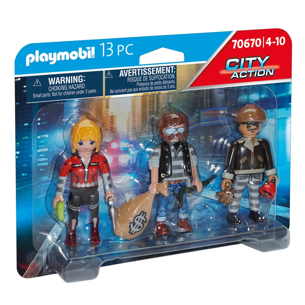 PLAYMOBIL City Action Figurenset Boeven 70670