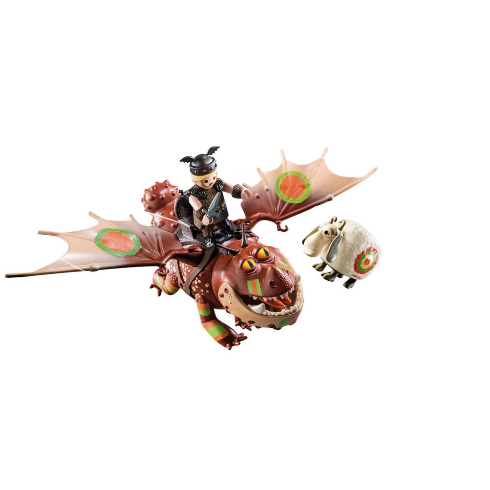 PLAYMOBIL Dragon Racing Vissenpoot En Speknekje 70729 - Afbeelding 3