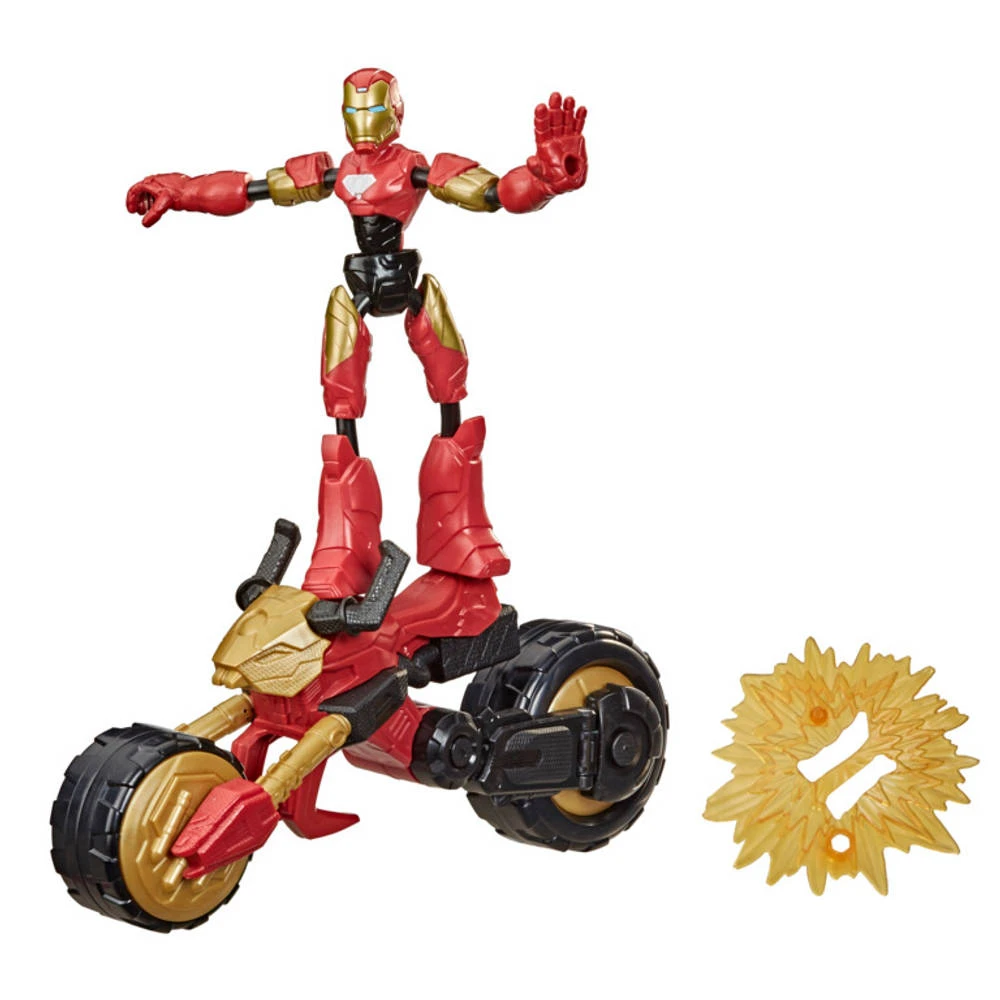 Hasbro Marvel Avengers Bend And Flex Rider Iron Man