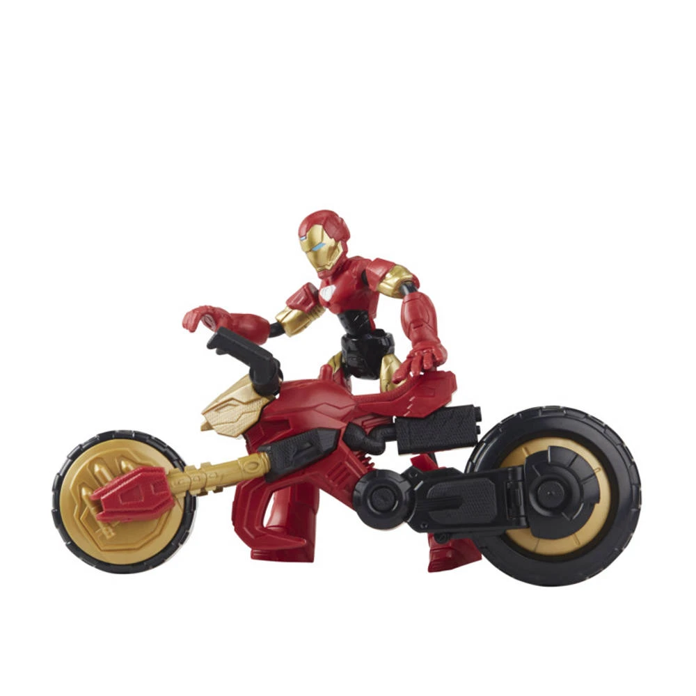 Hasbro Marvel Avengers Bend And Flex Rider Iron Man - Afbeelding 5