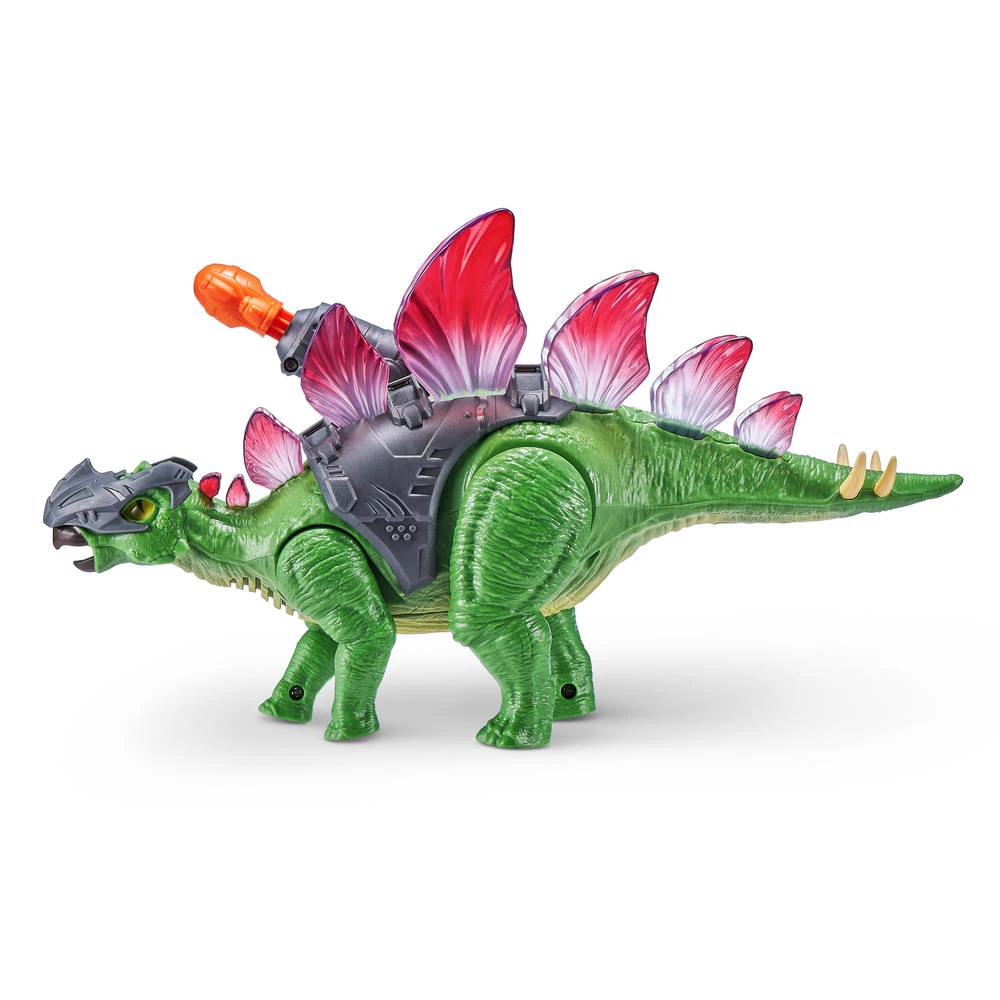 No Brand Zuru Robo Alive Dino Wars Figuur Stegosaurus - Afbeelding 5