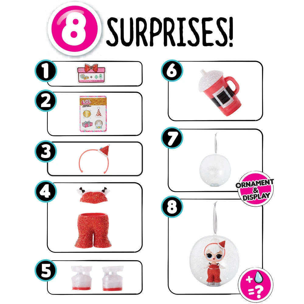 L.O.L. Surprise! Holiday Supreme Sidekick Pop - Afbeelding 5