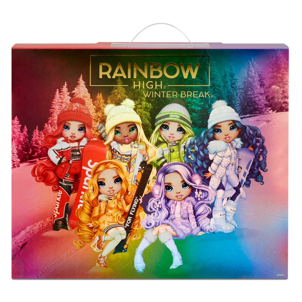 Rainbow High Wintersportvakantie-modepop Poppy Rowan - Afbeelding 6