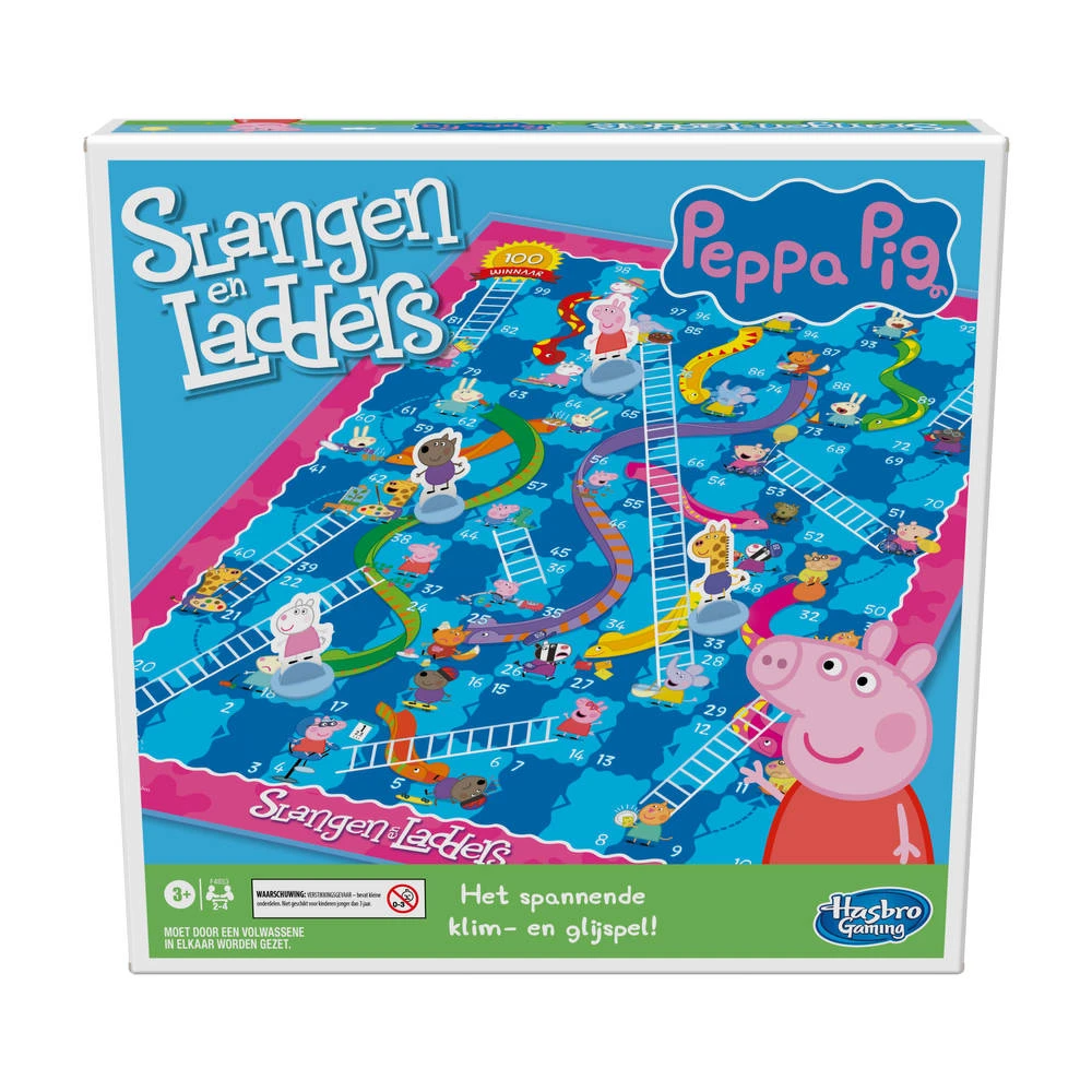 Hasbro Gaming Peppa Pig Slangen En Ladders - Afbeelding 4