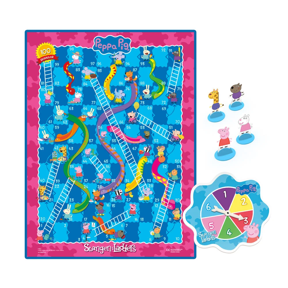 Hasbro Gaming Peppa Pig Slangen En Ladders - Afbeelding 3