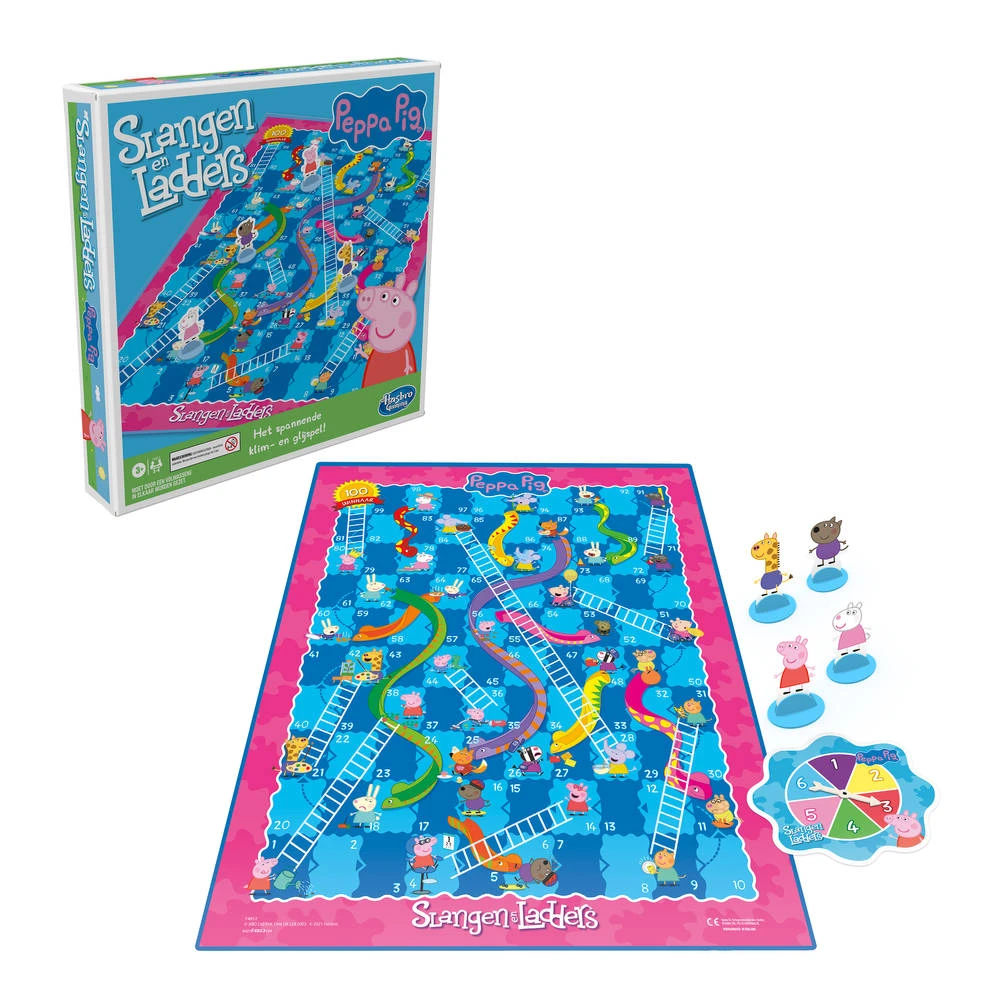 Hasbro Gaming Peppa Pig Slangen En Ladders