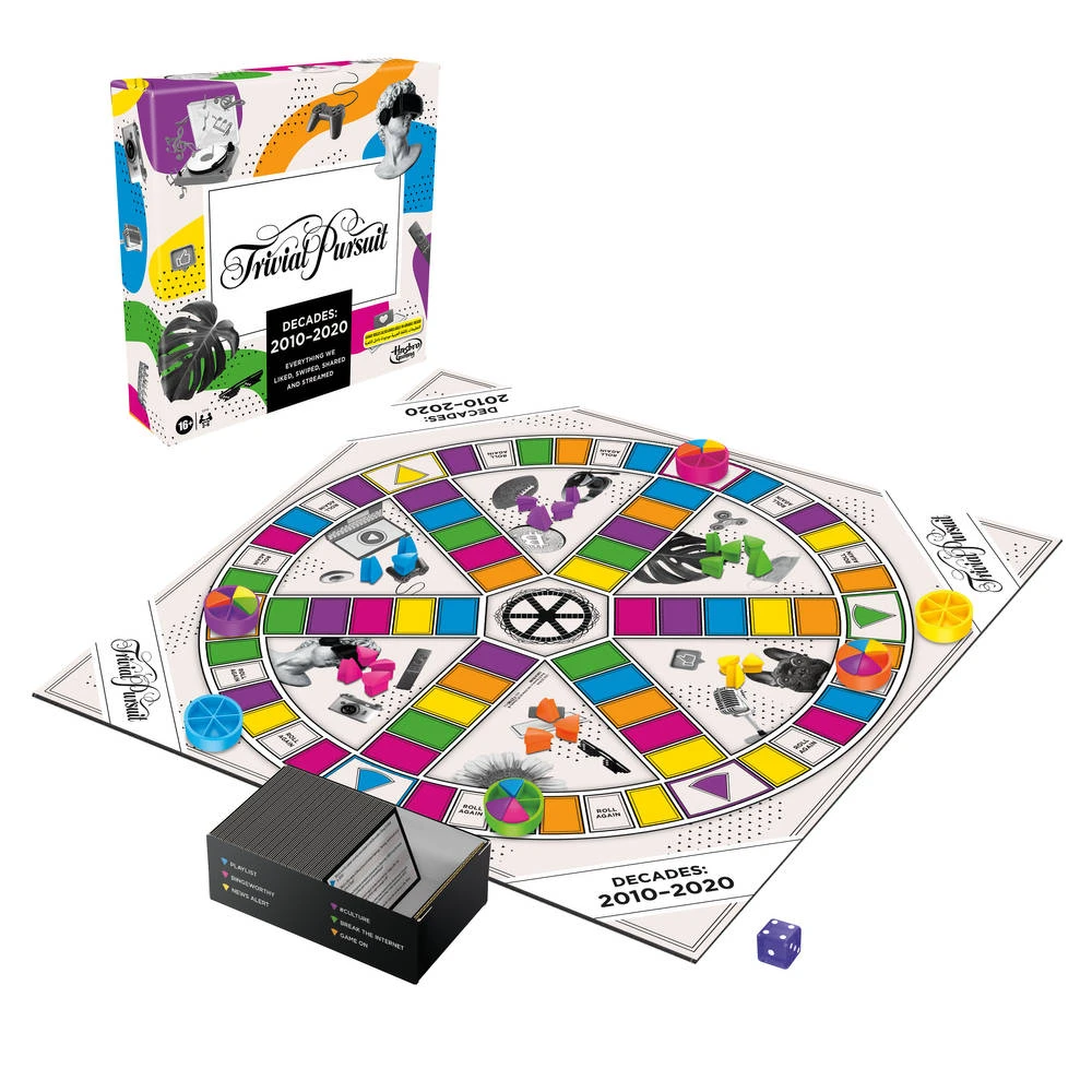 Hasbro Gaming Trivial Pursuit Decades 2010 - 2020 - Afbeelding 2
