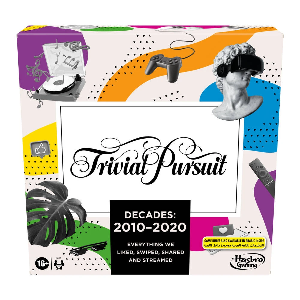 Hasbro Gaming Trivial Pursuit Decades 2010 - 2020 - Afbeelding 3