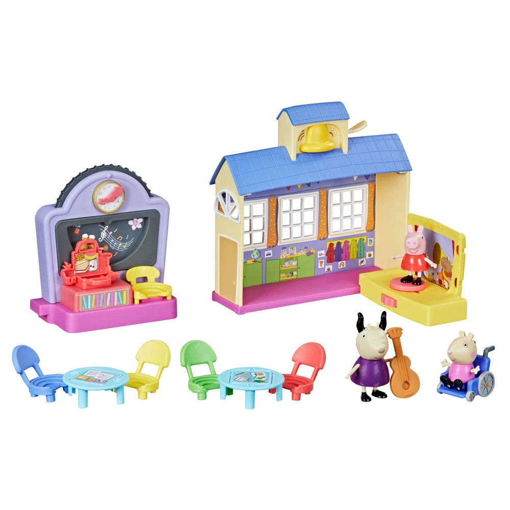 Hasbro Peppa Pig Schoolgebouw Speelset - Afbeelding 2