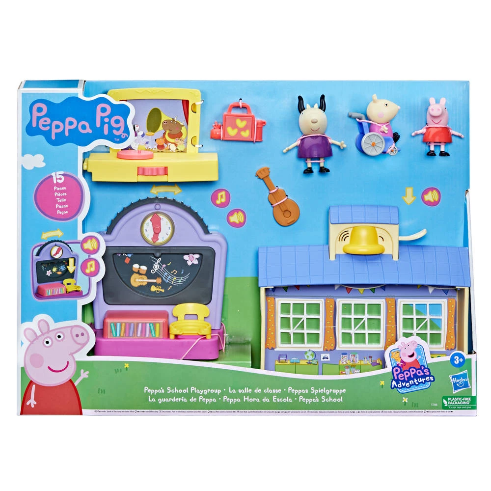 Hasbro Peppa Pig Schoolgebouw Speelset