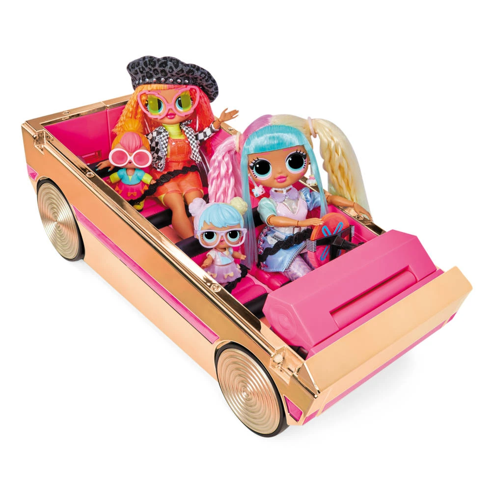 L.O.L. Surprise! 3-in-1 Party Cruiser Poppenauto