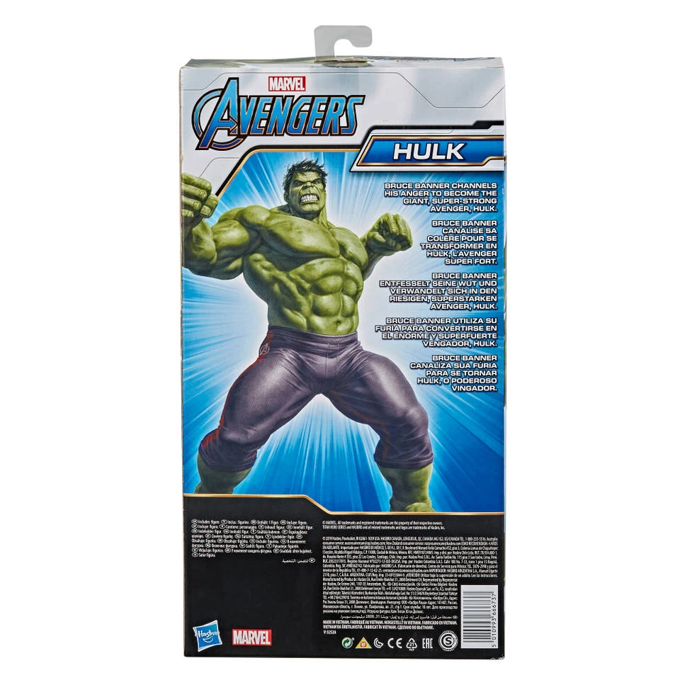 Hasbro Marvel Avengers Titan Heroes Hulk Speelfiguur - Afbeelding 4