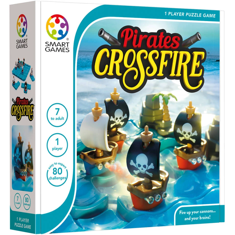 SmartGames Pirates Crossfire Puzzel Bordspel