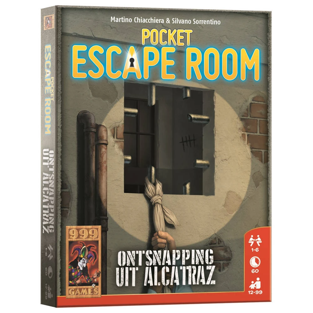 999 Games Pocket Escape Room: Ontsnapping Uit Alcatraz - Afbeelding 2