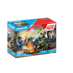 PLAYMOBIL Starterpack Politiegevarentraining 70817