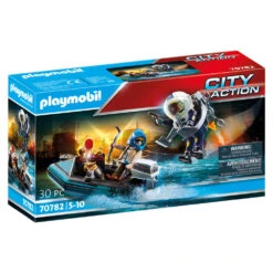 PLAYMOBIL City Action Politie Jetpack Arrestatie Van De Kunstdief 70782