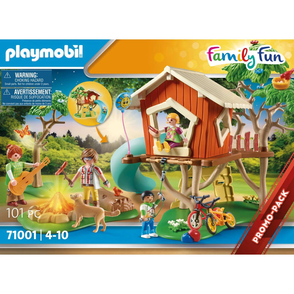 PLAYMOBIL Family Fun Avonturen Boomhut Met Glijbaan 71001 - Afbeelding 6